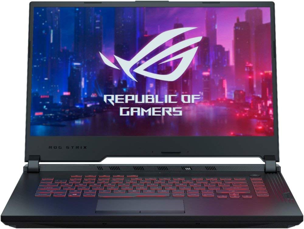 2019 ASUS ROG G531GT 15.6" FHD Gaming Laptop- Hexa-Core 4.5 GHz Intel i7-9750H, 16GB DDR4, NVIDIA GeForce GTX 1650 with 4GB GDDR5, 512GB PCIe SSD, RGB Backlit KB, HDMI, USB 3.0