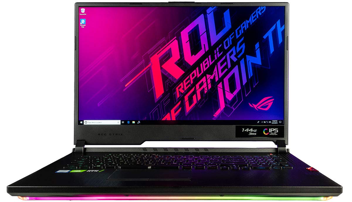 CUK ASUS ROG Hero III G731GW Gaming Laptop (Intel i7-9750H, 32GB RAM, 1TB NVMe SSD + 1TB HDD, NVIDIA GeForce RTX 2070 8GB, 17.3" Full HD IPS 144Hz 3ms, Windows 10 Pro) Gamer Notebook Computer