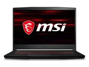 MSI GF63 Thin 9SCX-615 15.6" Gaming Laptop, Intel Core i5-9300H, NVIDIA GTX 1050Ti, 8GB, 512GB NVMe SSD, Win10