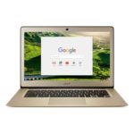 Used laptops in Dubai Acer 14 CB3-431 Intel Celeron N3060 2GB 32GB 14 Inch Chromebook in Gold