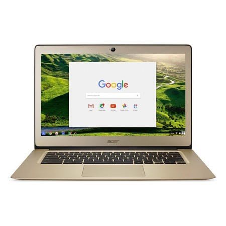 Used laptops in Dubai Acer 14 CB3-431 Intel Celeron N3060 2GB 32GB 14 Inch Chromebook in Gold
