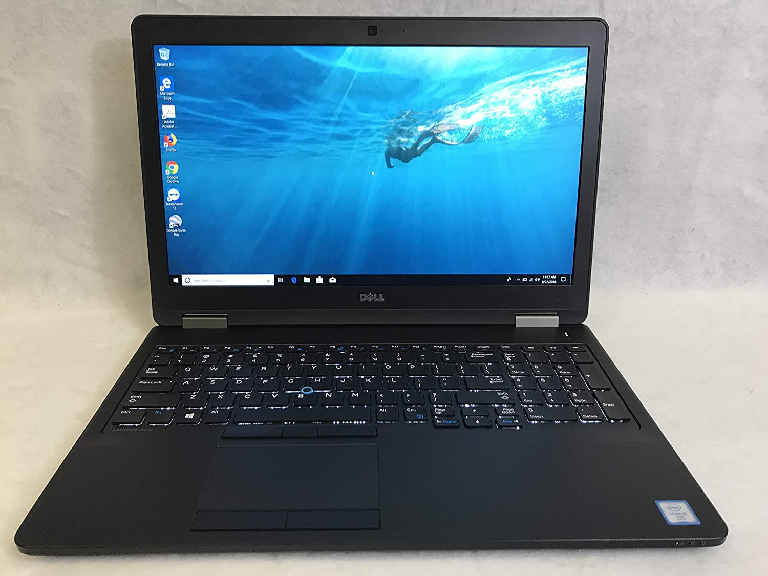 Dell Latitude E5570 15.6" Laptop, Intel Core i5-6300U 2.4Ghz, 8GB 256GB SSD,Used laptops in Dubai